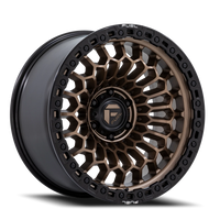 Fuel Sinister 20x10" 6x135mm 87.1mm CB -18mm Matte Bronze Matte Black Lip