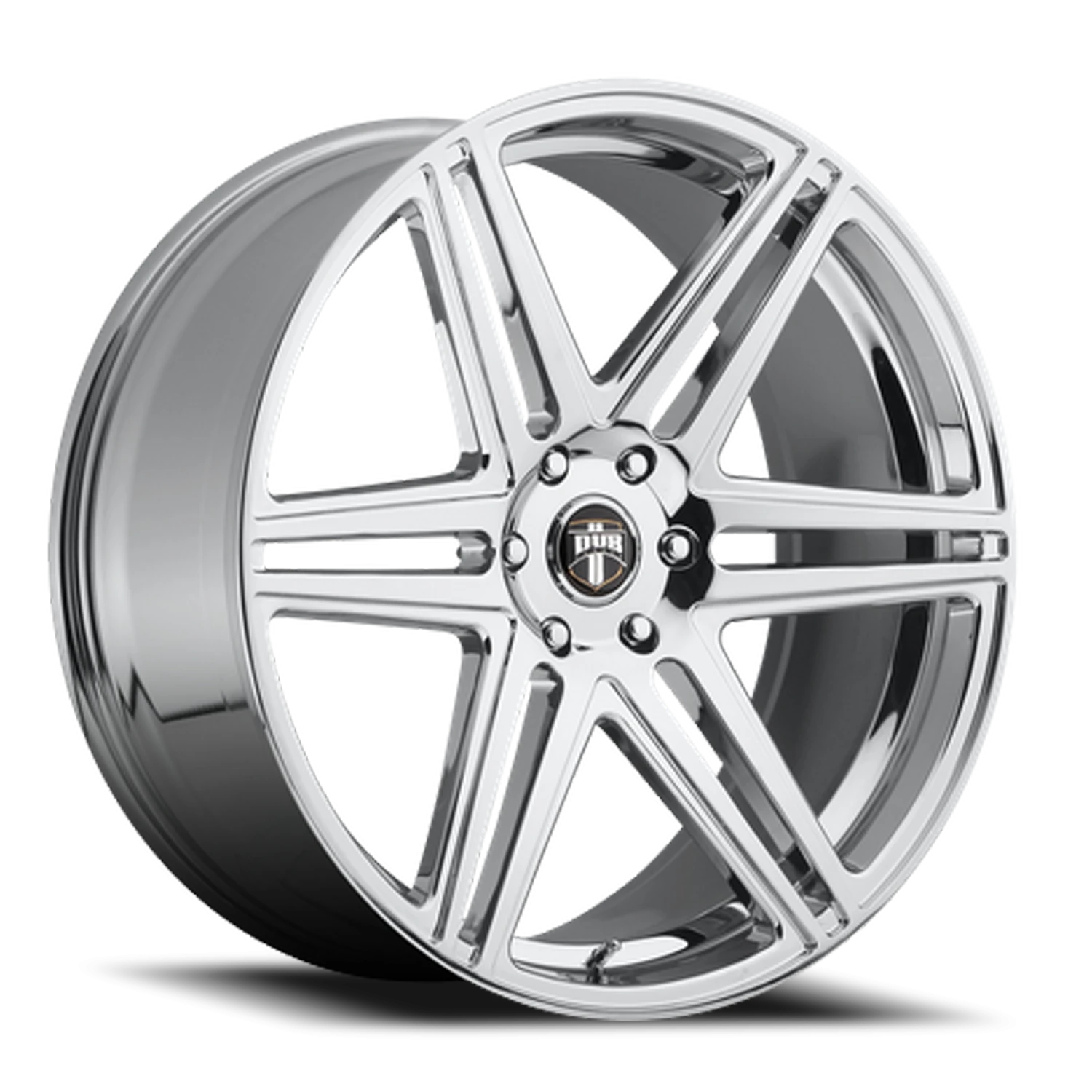 DUB Skillz S122 22x9.5 +30 6x139.7mm 78.1mm Chrome