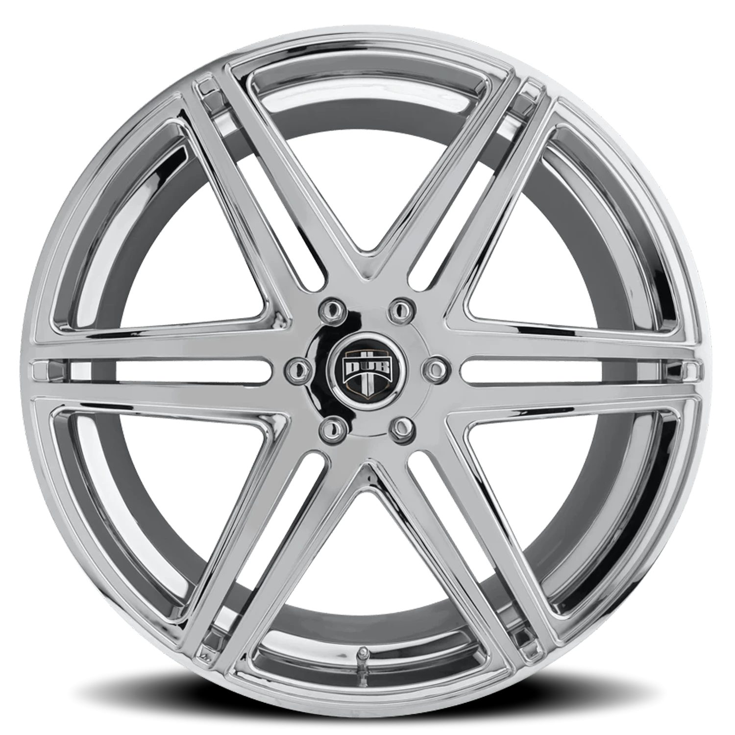 DUB Skillz 22x9.5" 6x139.7mm 78.1mm CB +30mm Chrome