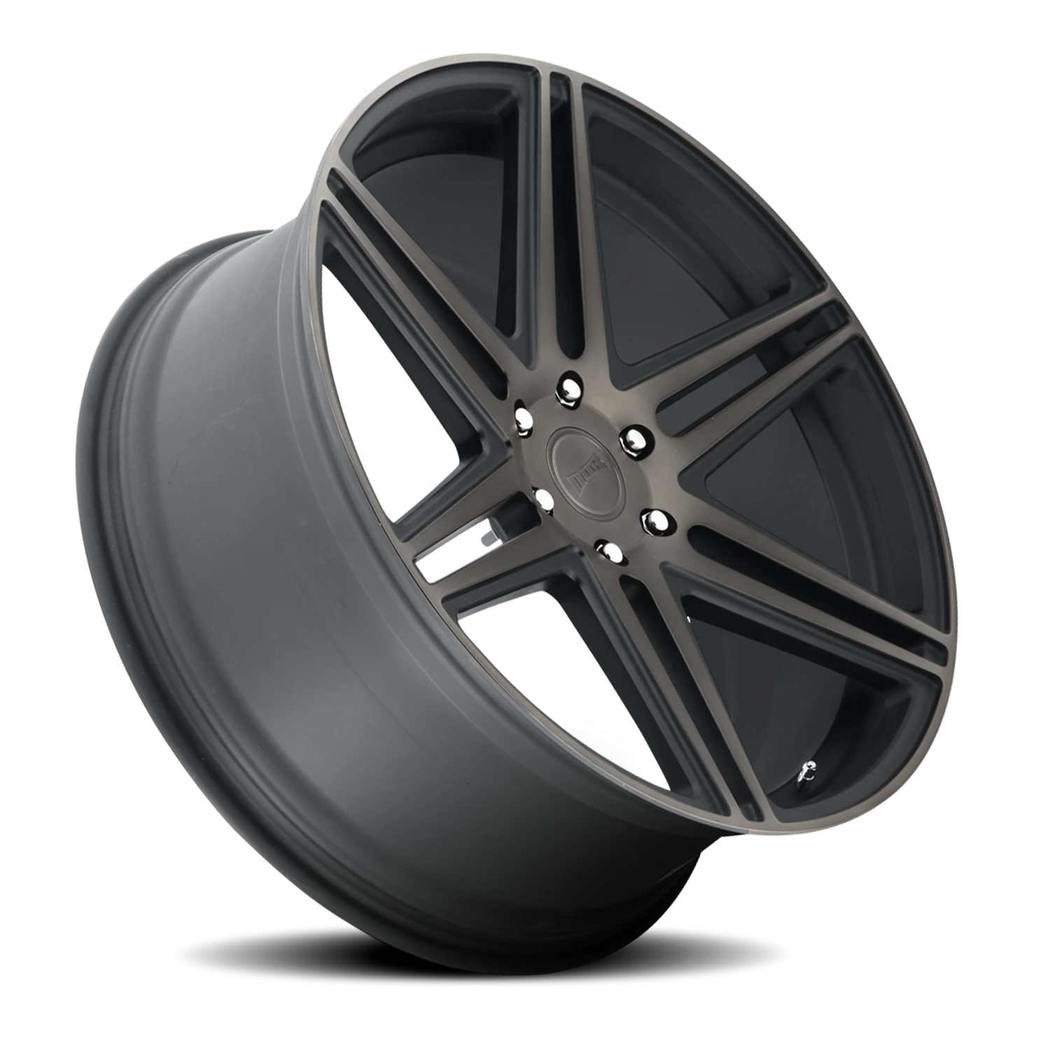 DUB Skillz 24x10" 6x139.7mm 78.1mm CB +30mm Black Machined-Dark Tint