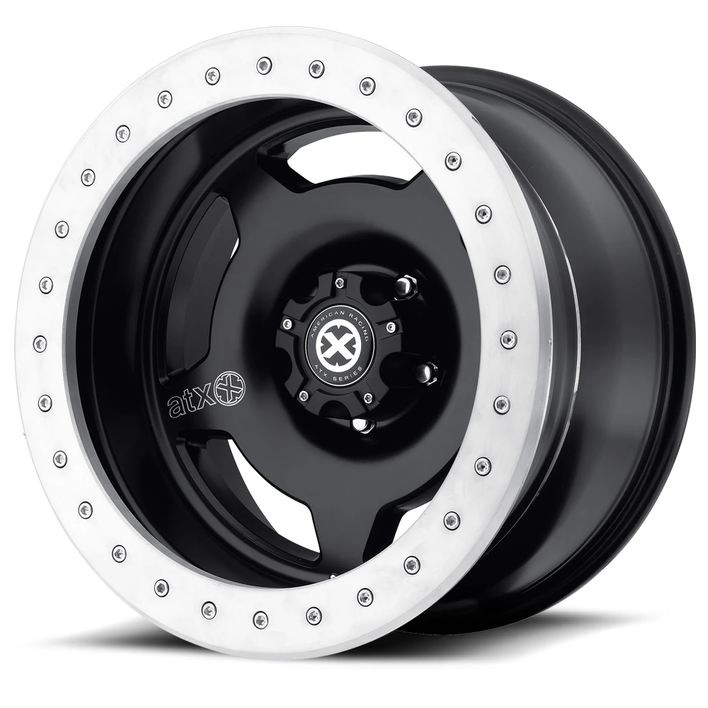 ATX Slab Beadlock AX756 20x10 -48 5x127mm 78.3mm Satin Black