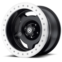ATX Slab Beadlock AX756 17x9 -38 8x165.1mm 125.1mm Satin Black