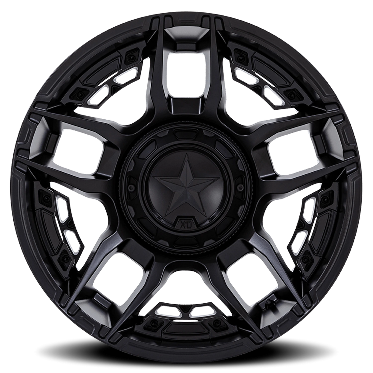 XD Series Slash 20x9 +20 6x114.3mm Matte Black