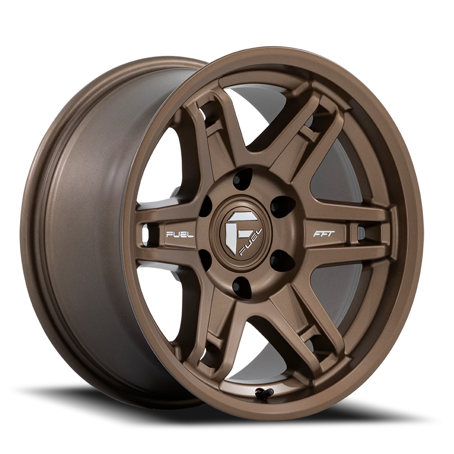 Fuel Slayer 17x8.5" 6x139.7mm 106.1mm CB +1mm Matte Bronze