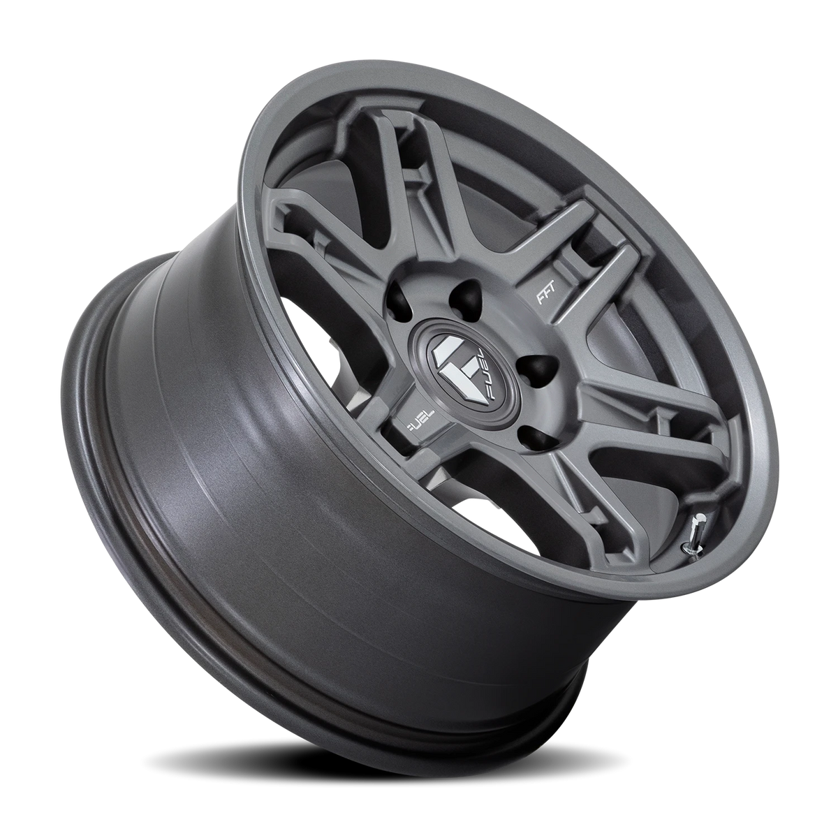 Fuel Slayer 18x8.5 +1 5x127mm 71.5mm Matte Gunmetal