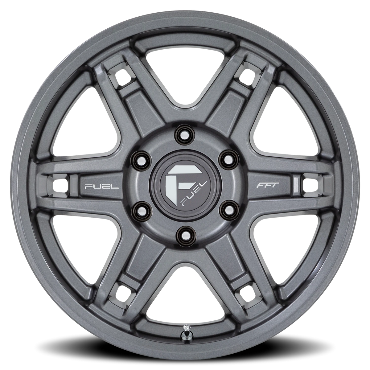 Fuel Slayer 18x8.5 +1 5x127mm 71.5mm Matte Gunmetal