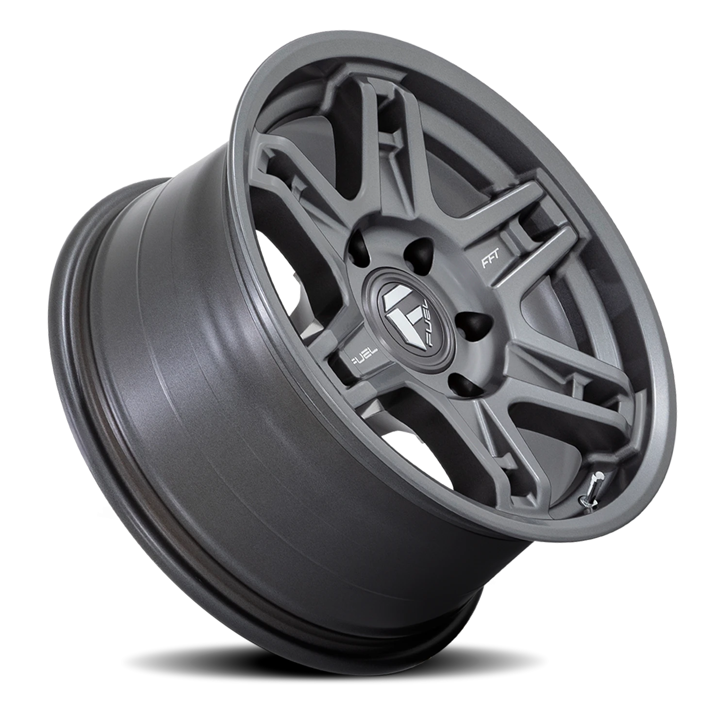 Fuel Slayer 17x8.5" 6x139.7mm 106.1mm CB -15mm Matte Gunmetal