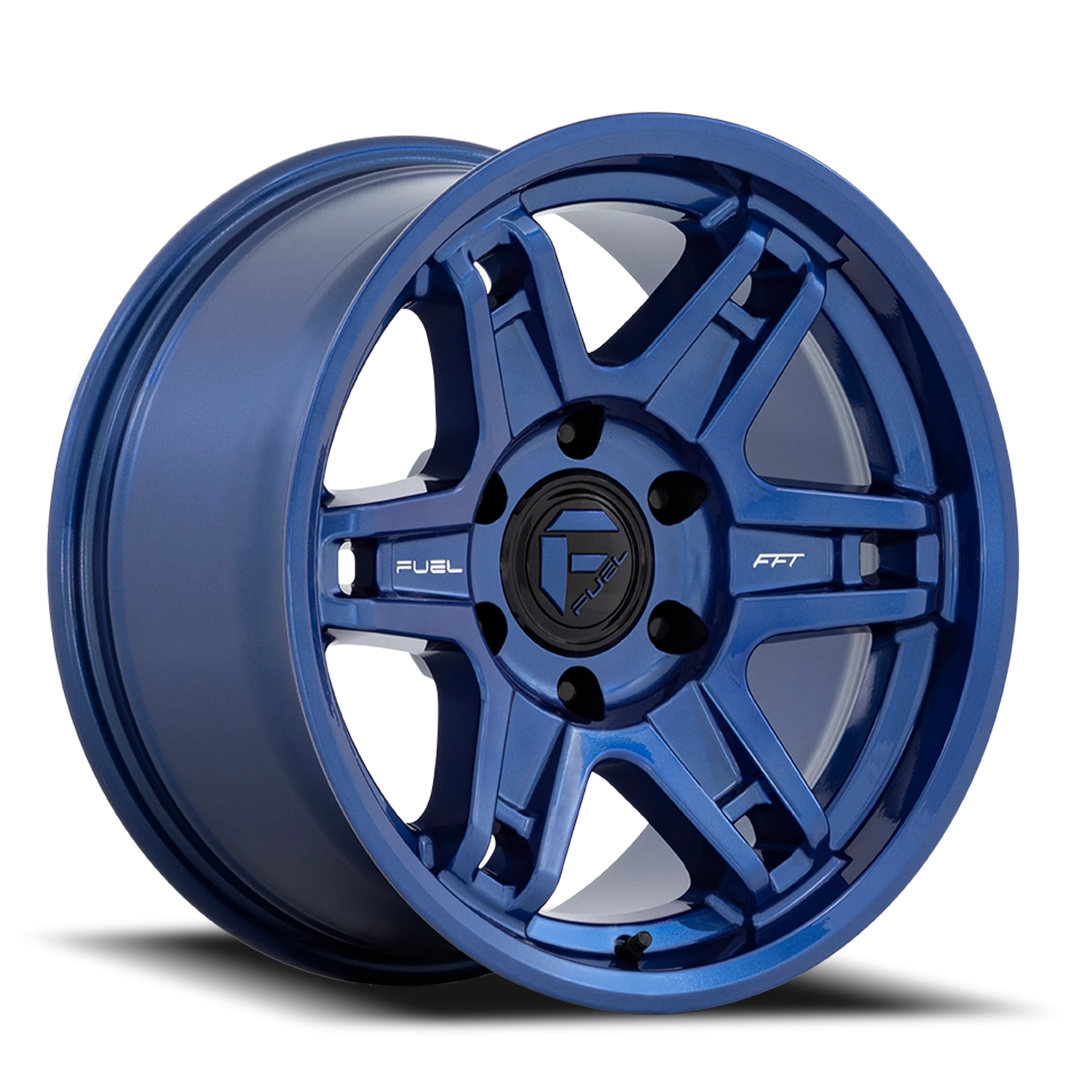 Fuel Slayer 17x8.5" 6x139.7mm 106.1mm CB -15mm Dark Blue