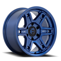 Fuel Slayer 17x8.5" 6x139.7mm 106.1mm CB -15mm Dark Blue