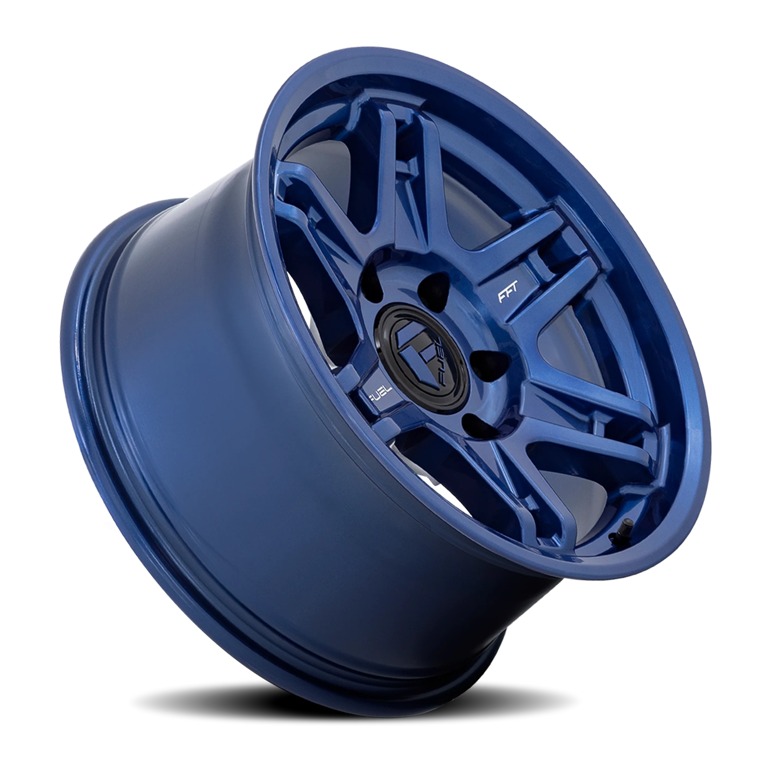 Fuel Slayer 17x8.5" 6x139.7mm 106.1mm CB -15mm Dark Blue