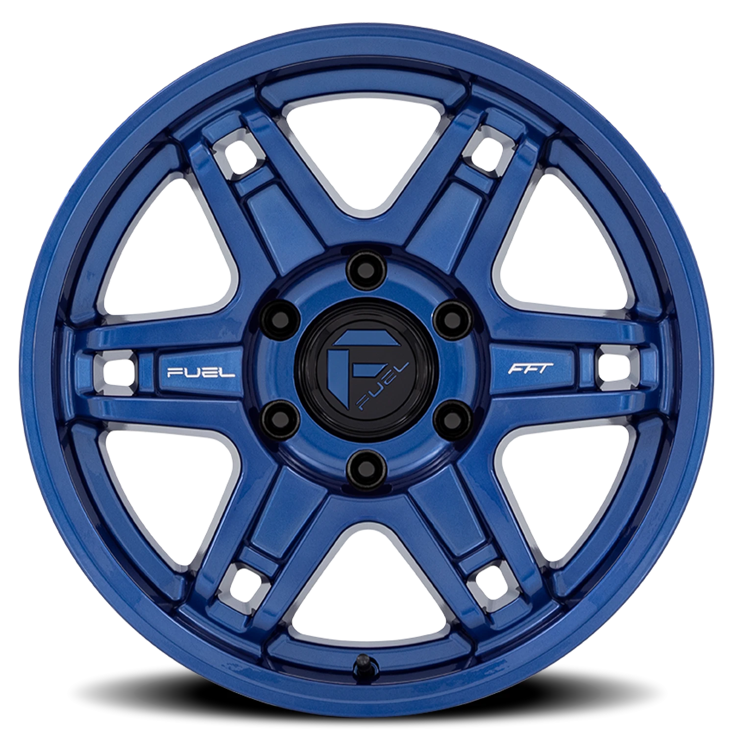 Fuel Slayer 17x8.5" 6x139.7mm 106.1mm CB -15mm Dark Blue