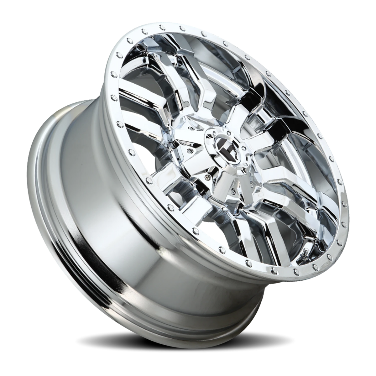 Fuel Sledge 20x9 +1 5x139.7mm 110.1mm Chrome Chrome Plated