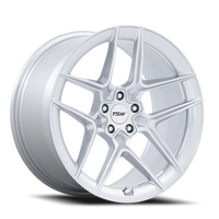 TSW Slipstream 20x10.5" 5x114.3mm 72.56mm CB +38mm Gloss Silver Machined Face