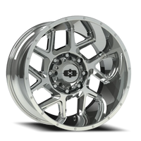 Vision 360 20x10 -25 8x165.1mm 125.2mm Chrome