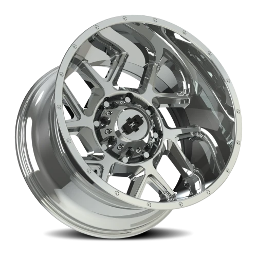 Vision 360 20x10 -25 8x165.1mm 125.2mm Chrome