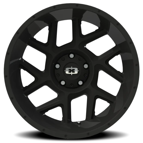 Vision 360 20x9 +12 5x139.7mm 108mm Satin Black