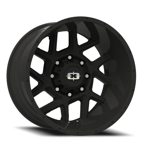 Vision 360 20x9 +12 8x165.1mm 125.2mm Satin Black