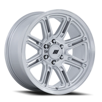 Pro Comp Snare PA206 SD 16x8 +0 6x139.7mm 106.1mm Gloss Silver Machined Face