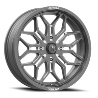 MSA Sniper 18x7" 4x137mm 96mm CB +10mm Gunmetal Milled