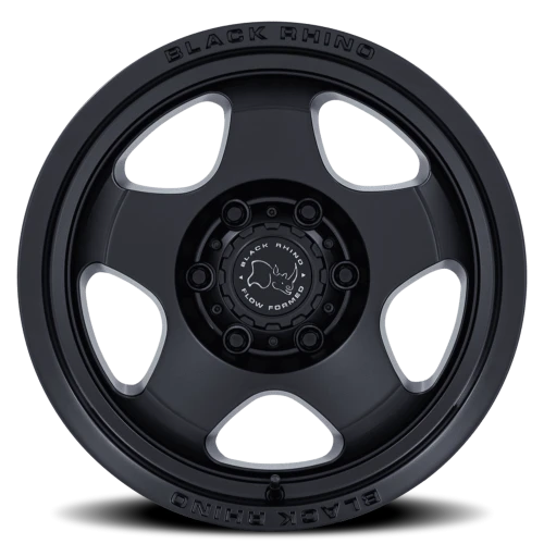 Black Rhino Sol 17x8.5" 5x127mm 71.5mm CB 0mm Matte Black