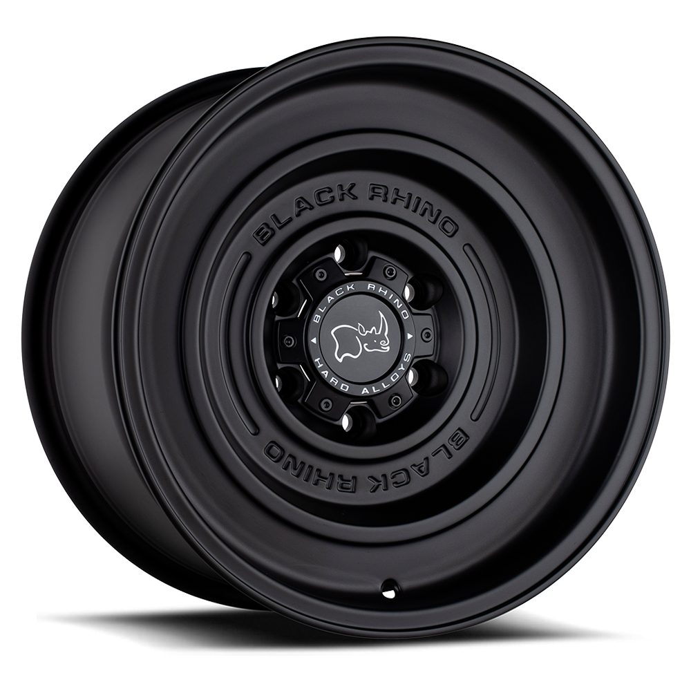 Black Rhino Solid 17x9.5" 6x139.7mm 112.1mm CB -12mm Matte Black