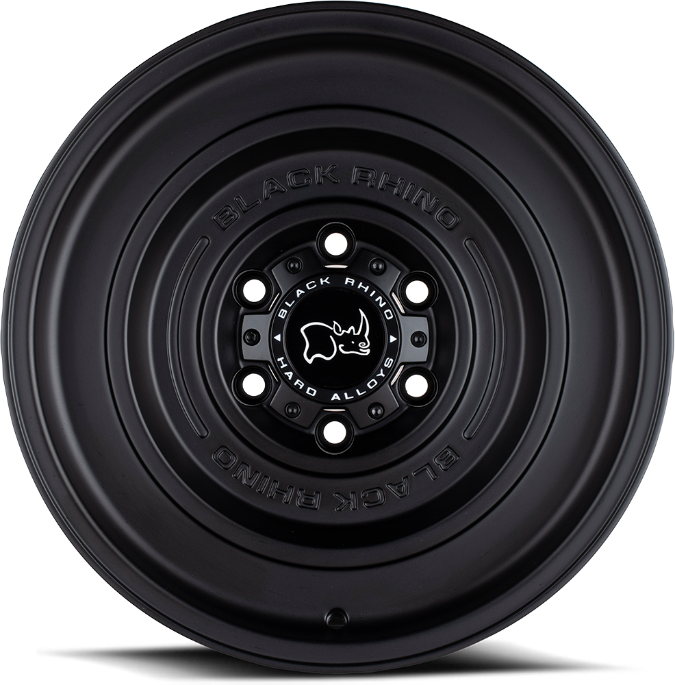 Black Rhino Solid 17x9.5" 6x139.7mm 112.1mm CB -12mm Matte Black