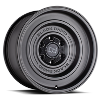 Black Rhino Solid 17x9.5" 5x127mm 71.6mm CB -18mm Matte Gunblack