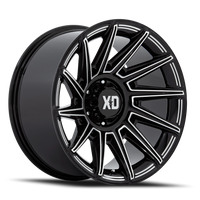 XD Series Specter 20x10" 5x127mm 71.5mm CB -18mm Gloss Black Milled