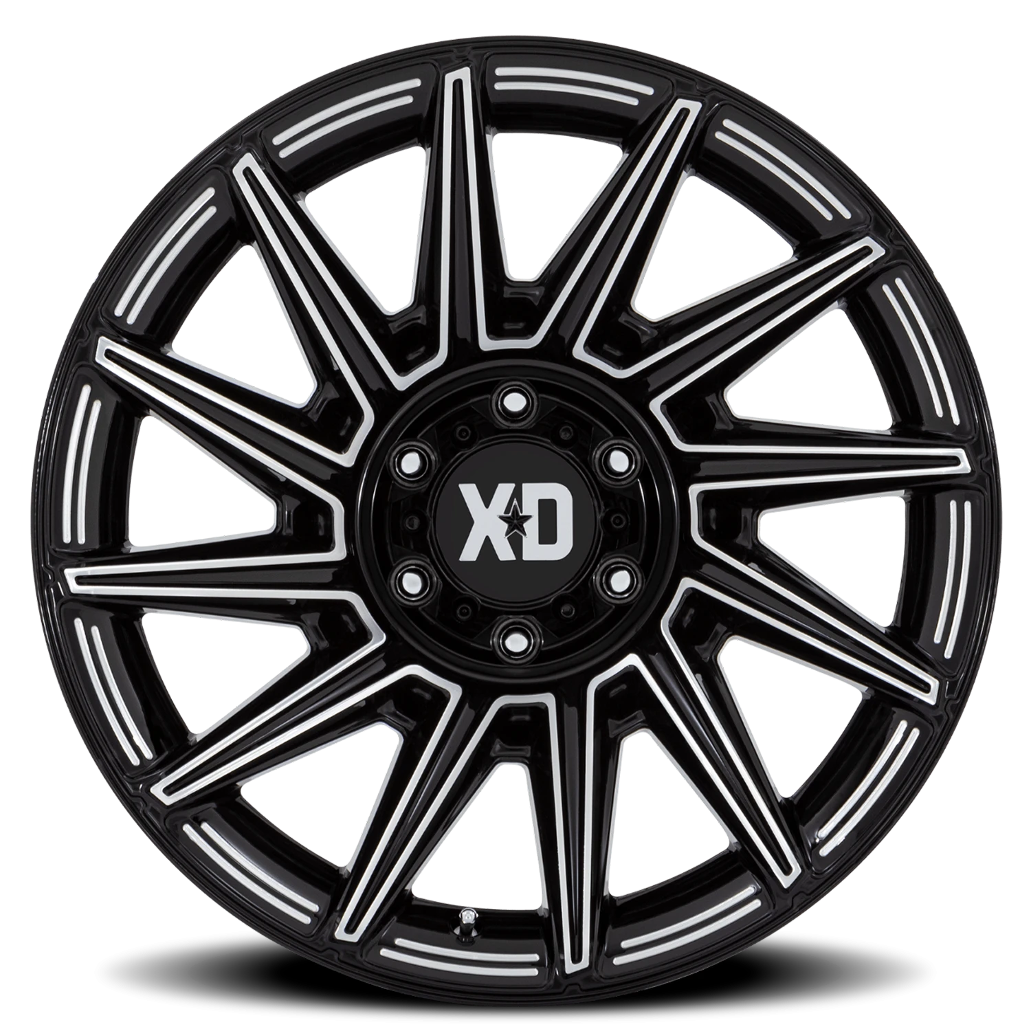 XD Series Specter 20x10" 6x139.7mm 106.1mm CB -18mm Gloss Black Milled