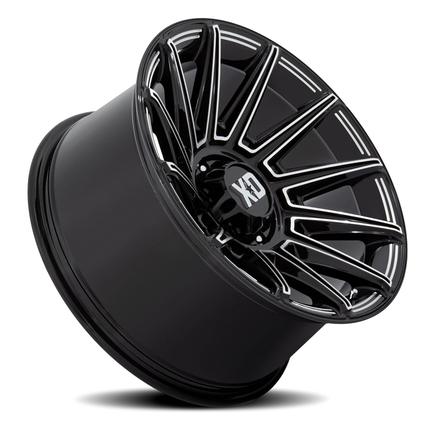 XD Series Specter 20x10" 8x170mm 125.1mm CB -18mm Gloss Black Milled