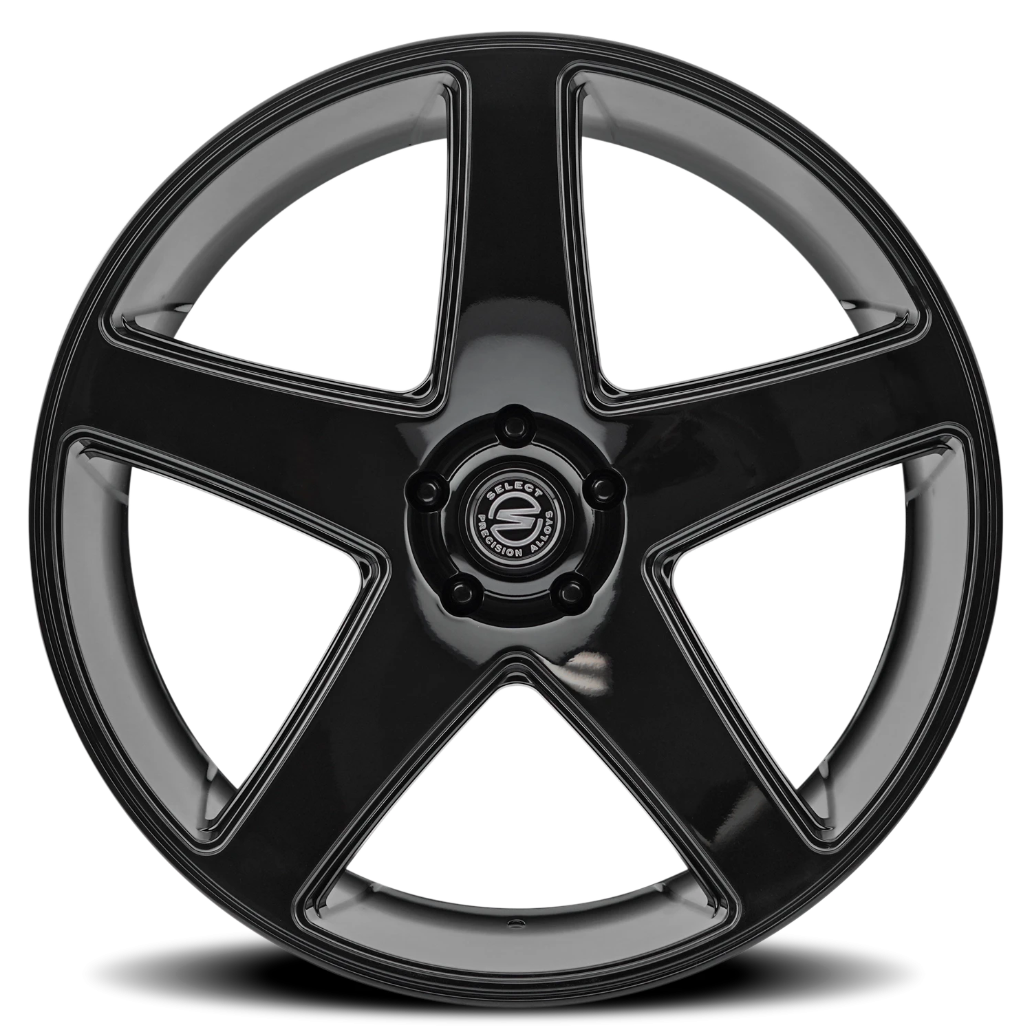 Select Precision Alloys Spectrum 24x10" 5x127mm 78.1mm CB +15mm Gloss Glossy Black