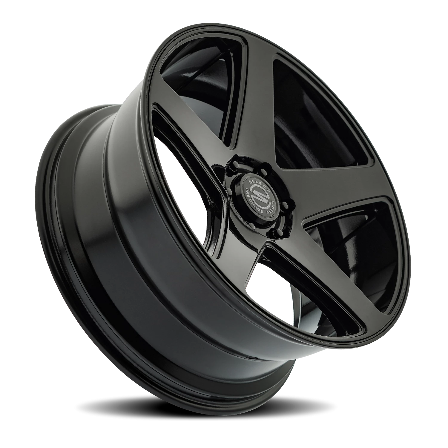 Select Precision Alloys Spectrum 22x10" 6x139.7mm 106.1mm CB +19mm Gloss Glossy Black