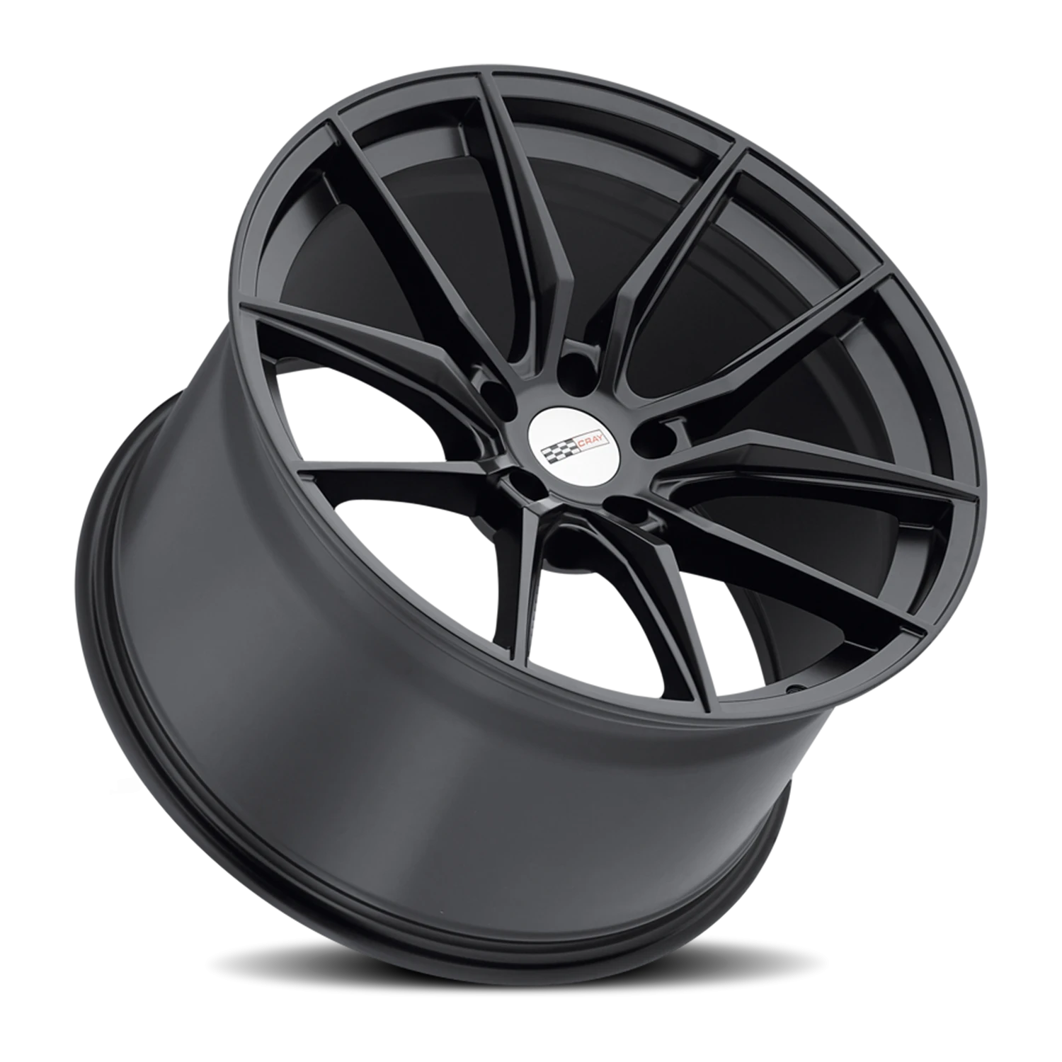 Cray Spider 19x10.5" 5x120.65mm 70.3mm CB +65mm Matte Black
