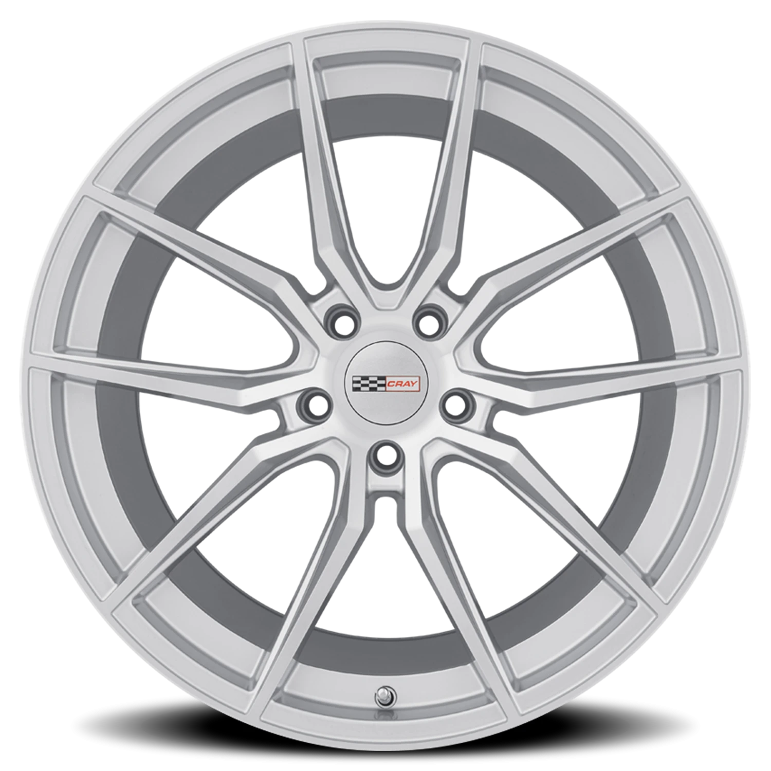 Cray Spider SL 20x9.5 +56 5x120.65mm 70.3mm Silver Mirror Cut Face
