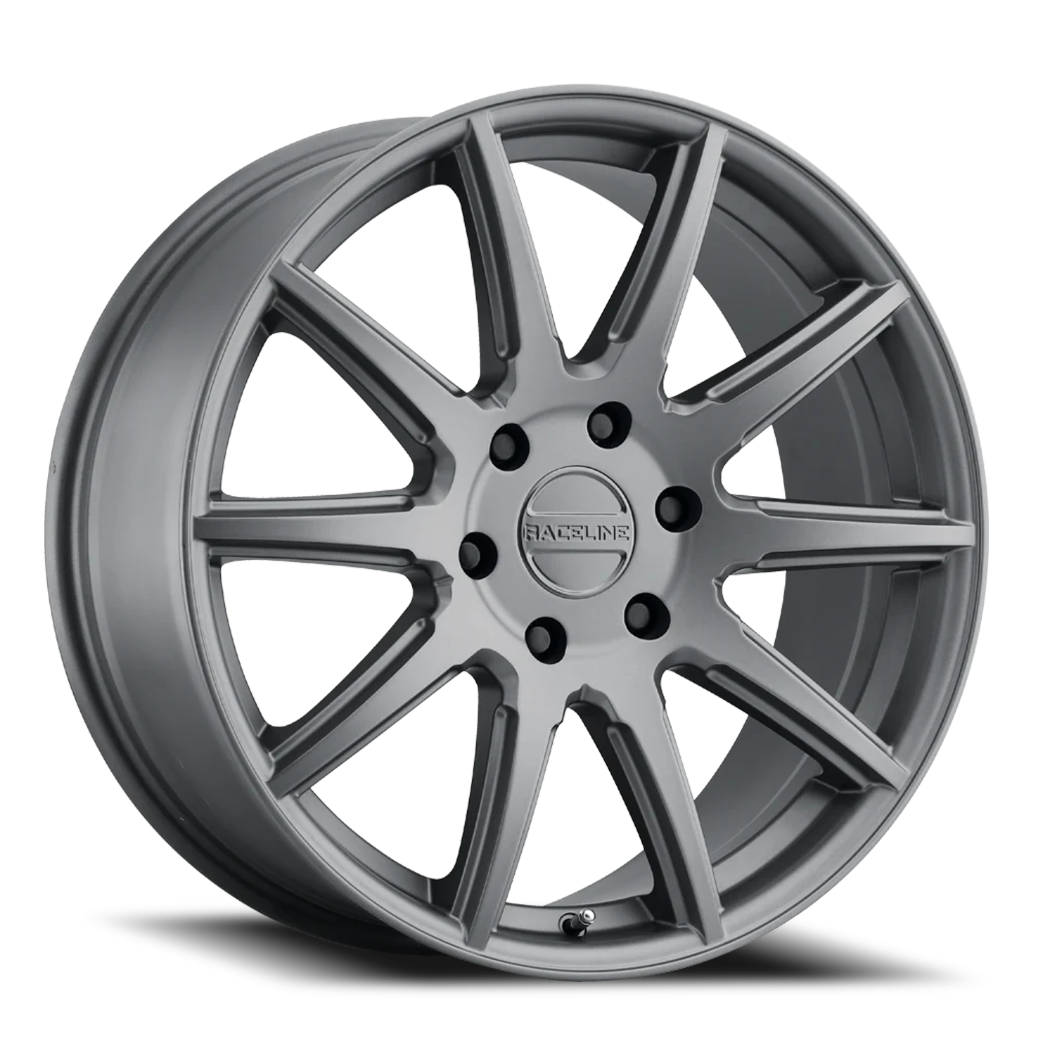 Raceline Spike 159 GY 18x8 +35 6x135mm 87.1mm Gunmetal