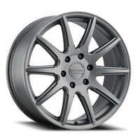 Raceline Spike 159 GY 20x8.5 +15 6x139.7mm 106.1mm Gunmetal