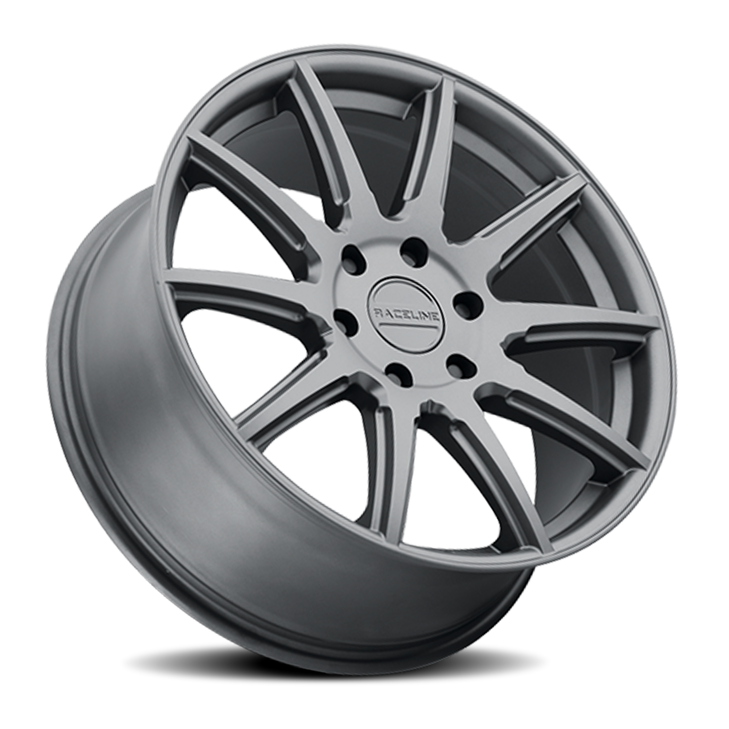Raceline Spike 159 GY 22x9.5 +35 6x139.7mm 106.1mm Gunmetal