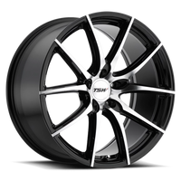 TSW Sprint 18x8.5" 5x120mm 76.1mm CB +30mm Gloss Black Mirror Cut Face