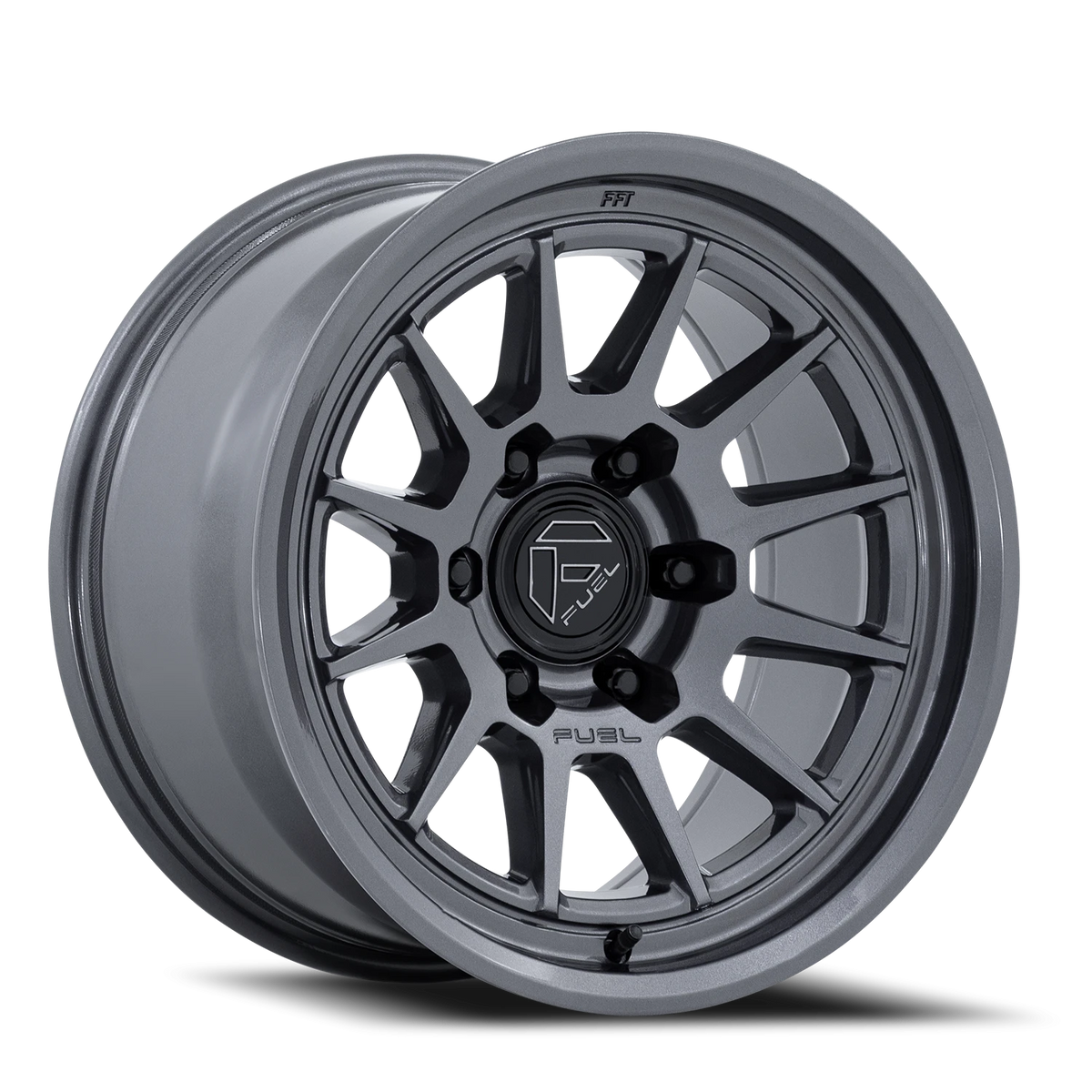Fuel Spur 17x9 +1 6x139.7mm 106.1mm Gloss Gunmetal