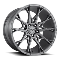 Niche Staccato 20x10.5" 5x112mm 66.5mm CB +27mm Anthracite