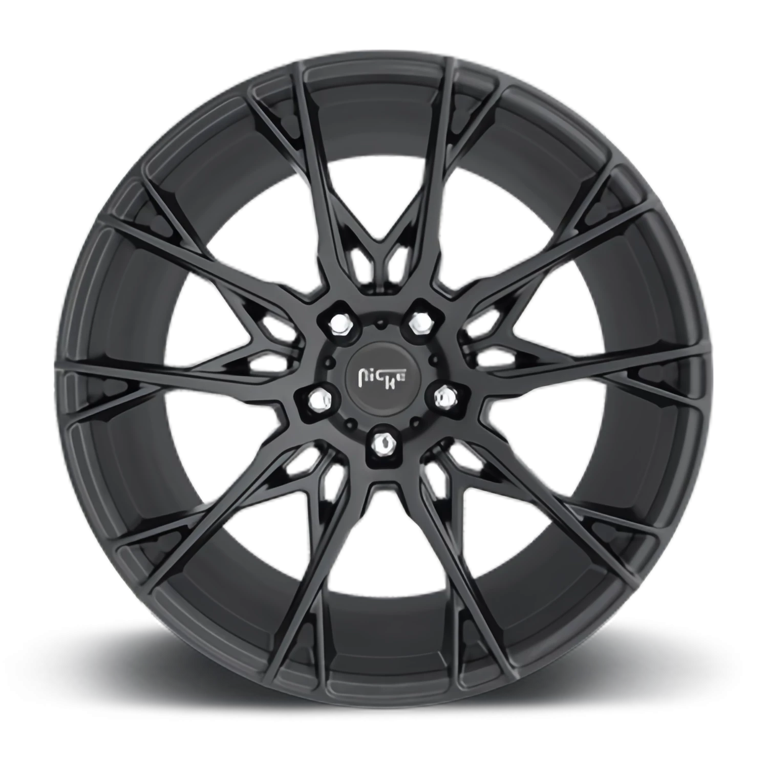 Niche Staccato 19x8.5" 5x112mm 66.56mm CB +42mm Matte Black
