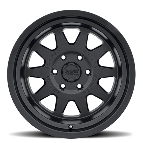 Black Rhino Stadium 16x8" 5x139.7mm 78.1mm CB -10mm Matte Black