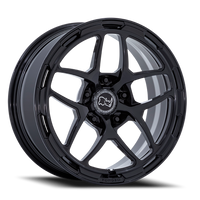 Black Rhino Stallberg Forged 18x8" 5x130mm 71.6mm CB +20mm Gloss Black