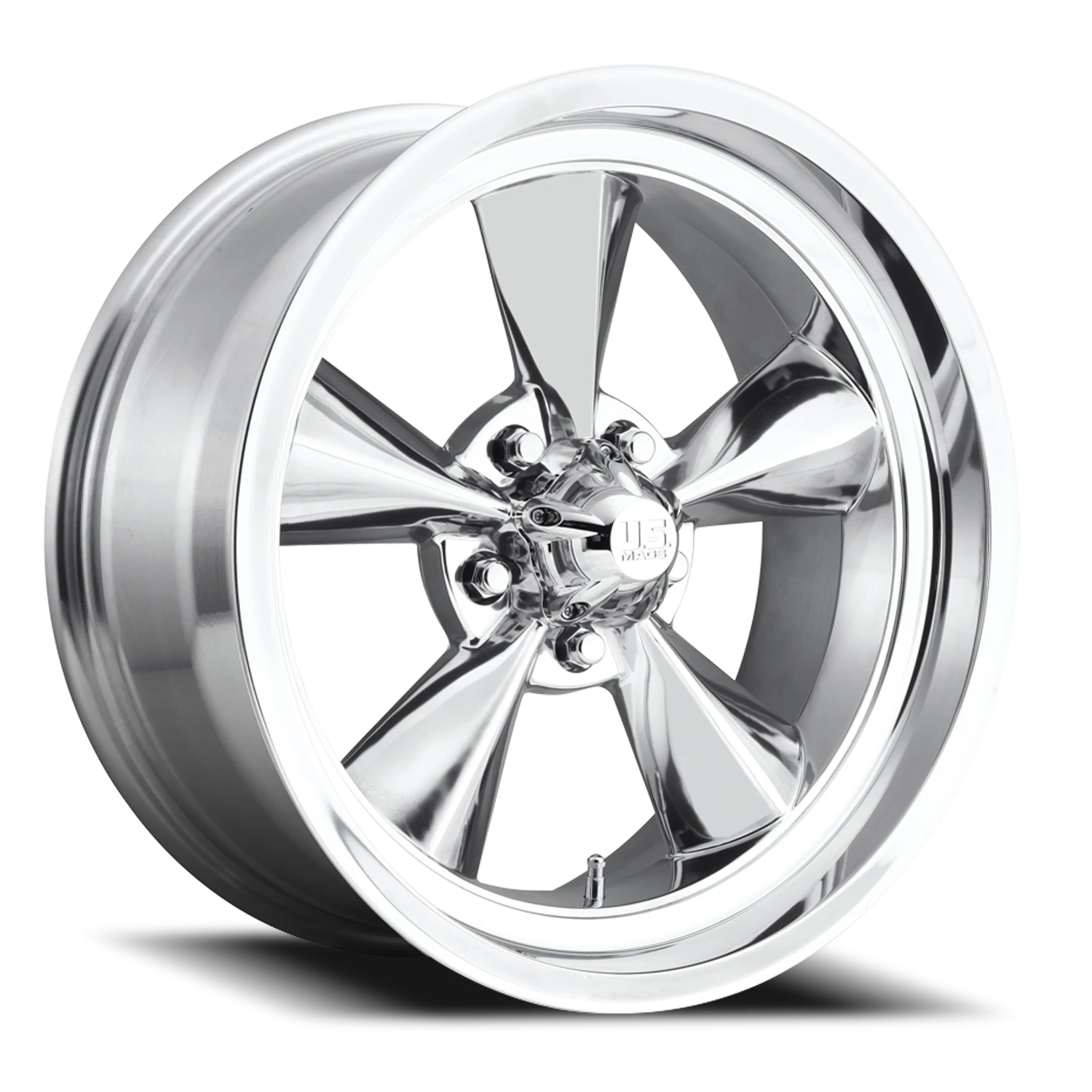 US Mags Standard 15x8" 5x120.65mm 72.56mm CB +1mm Polished