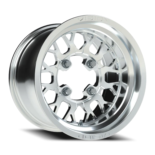 Vision 346 15x6 +50 4x136mm 110.5mm Polished