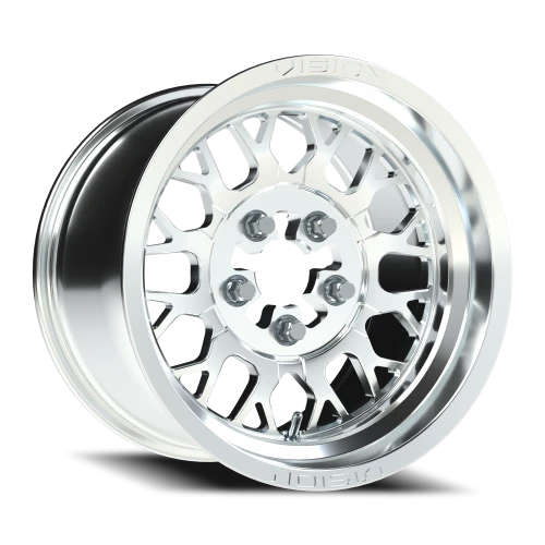 Vision 346 15x10 +25 5x114.3mm 68mm Polished