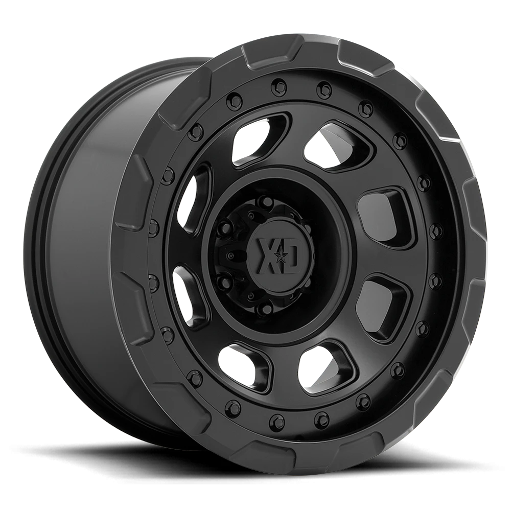 XD Series Storm 20x9" 6x139.7mm 106.1mm CB 0mm Satin Black