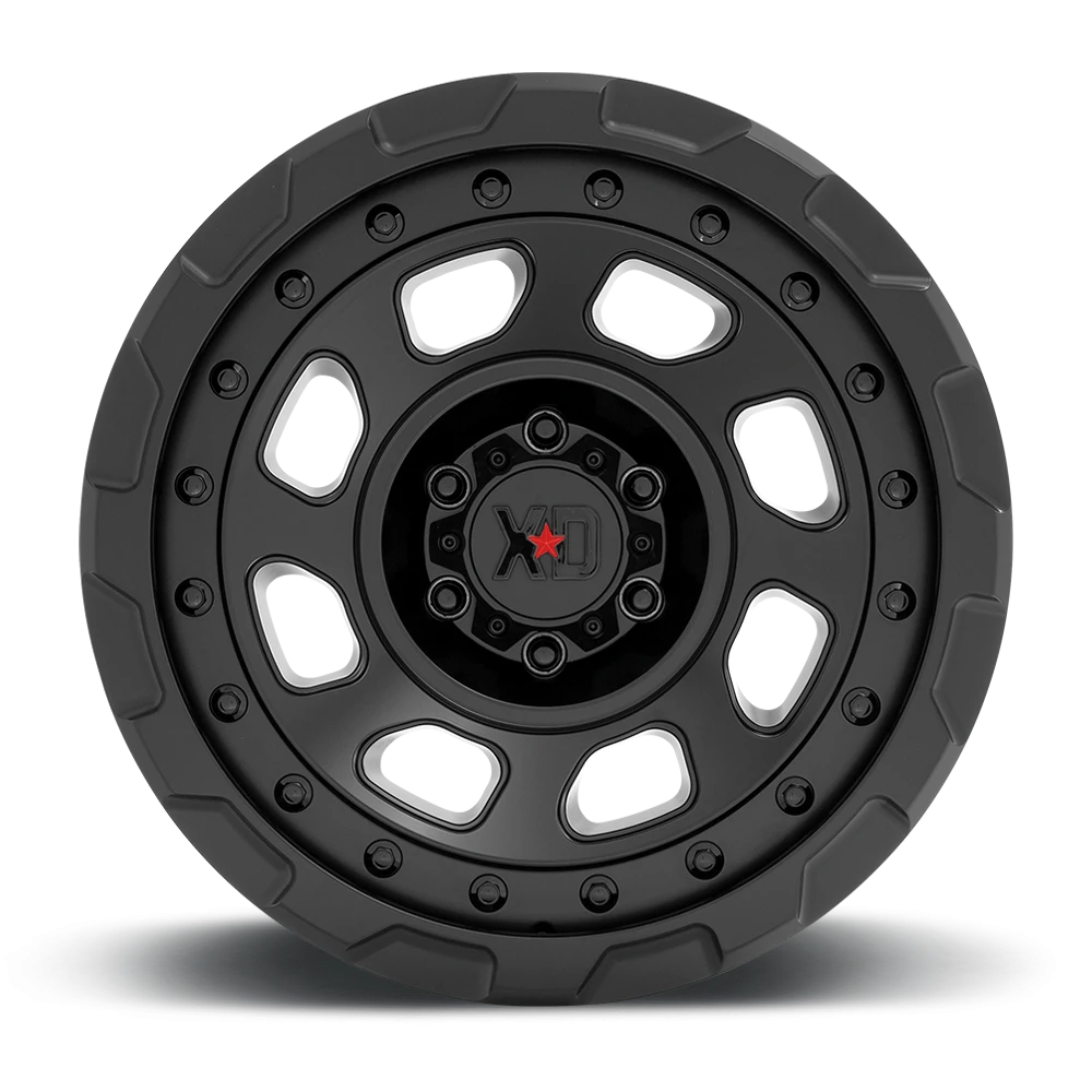 XD Series Storm 20x10" 6x139.7mm 106.1mm CB -18mm Satin Black