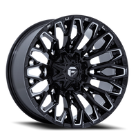 Fuel Strike FC865 22x10" 8x170mm 125.1mm CB -18mm Gloss Black Milled