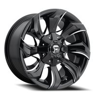 Fuel Stryker 17x9 +20 6x135mm 106.3mm Gloss Black Milled